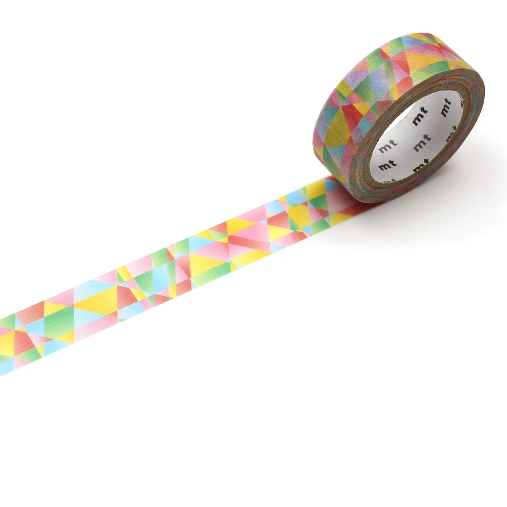 MT Washi Masking Tape - Polygon Gradation Vivid