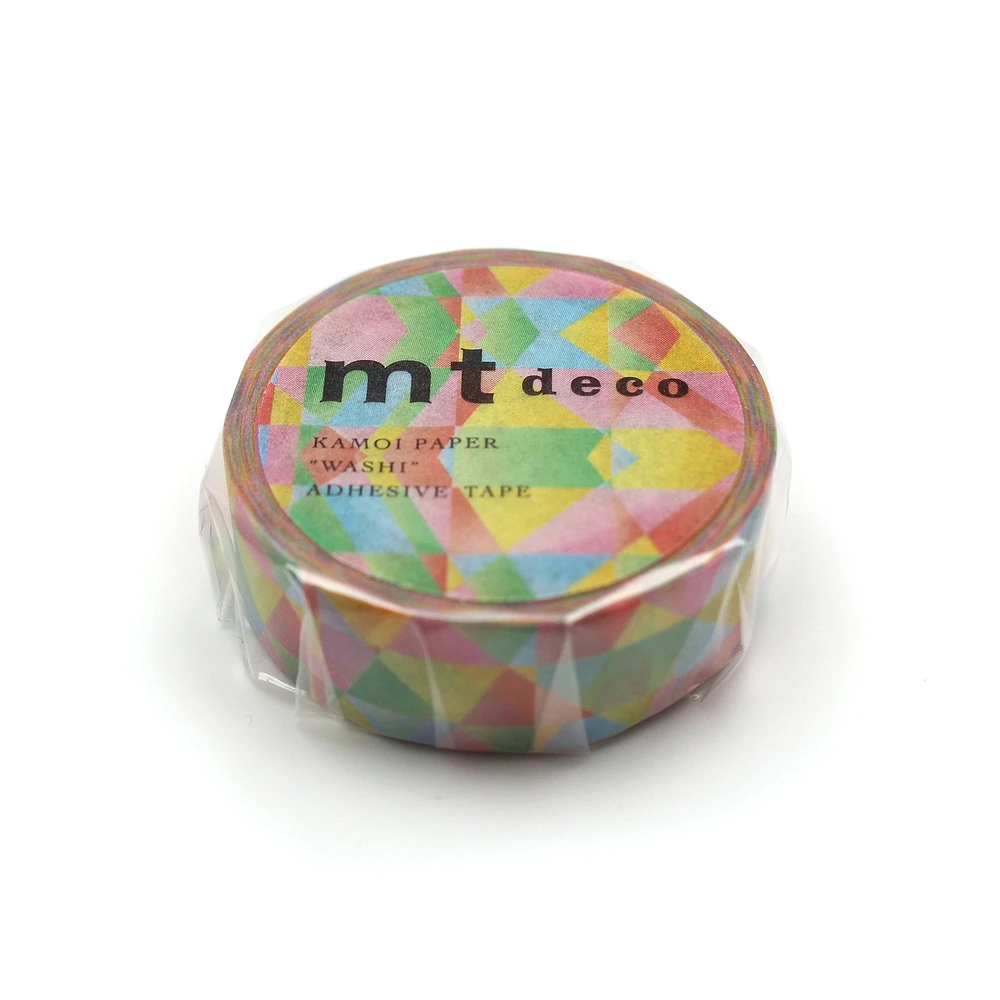 MT Washi Masking Tape - Polygon Gradation Vivid