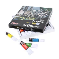 Acrylic paint set, 18 colours