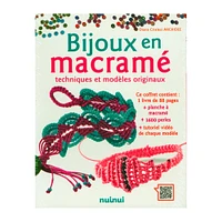 Bijoux en macramé: techniques et modèles originaux - French Ed.