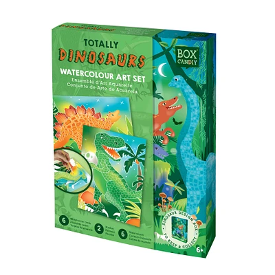 Kit aquarelle dinosaures