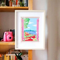 Petit Pinceau Paint by Numbers Kit - "Window View of Naples"