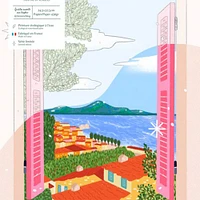 Petit Pinceau Paint by Numbers Kit - "Window View of Naples"