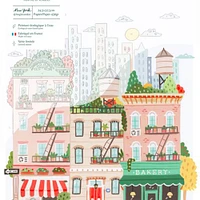 Petit Pinceau Paint by Numbers Kit - "New York"
