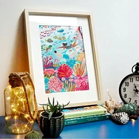 Kit peinture à numéros Petit Pinceau - « Récif de corail »