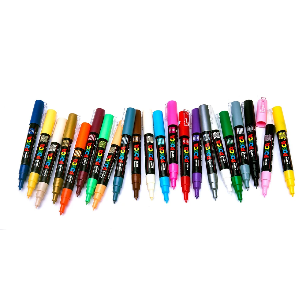 8-Colour Basic Marker Set - X-Fine Tip, 0.7 to 1 mm