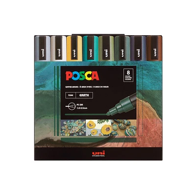 8-Pack Water-Based Paint Markers