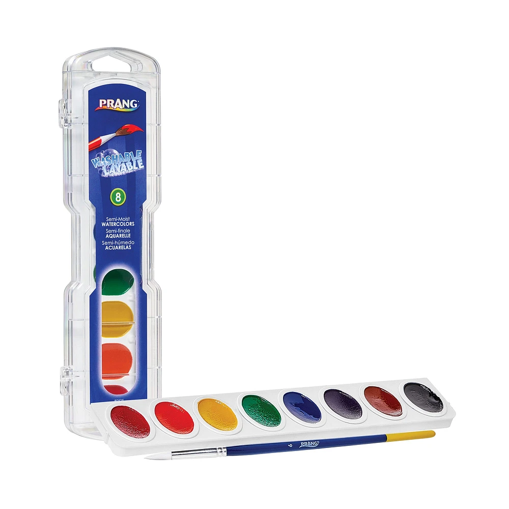 8-Colour Watercolour Pan Set