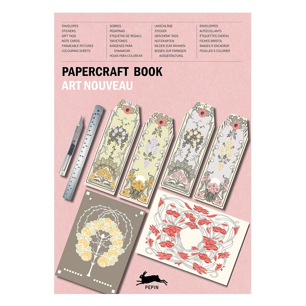 Papercraft Book: Art Nouveau