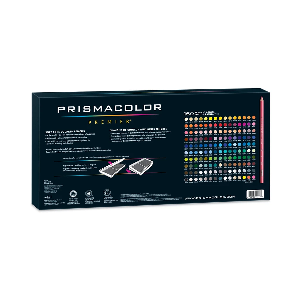 Ens. 150 crayons de couleur Premier