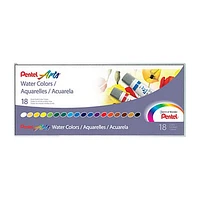 Pentel Watercolour Set, 18 colours