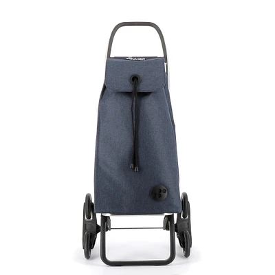 I-Max Tweed 6 Shopping Trolley - Navy