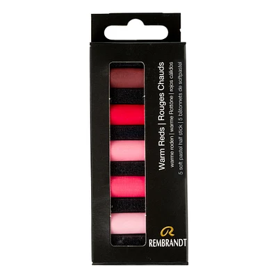 Ens. 5 demi-pastels tendres