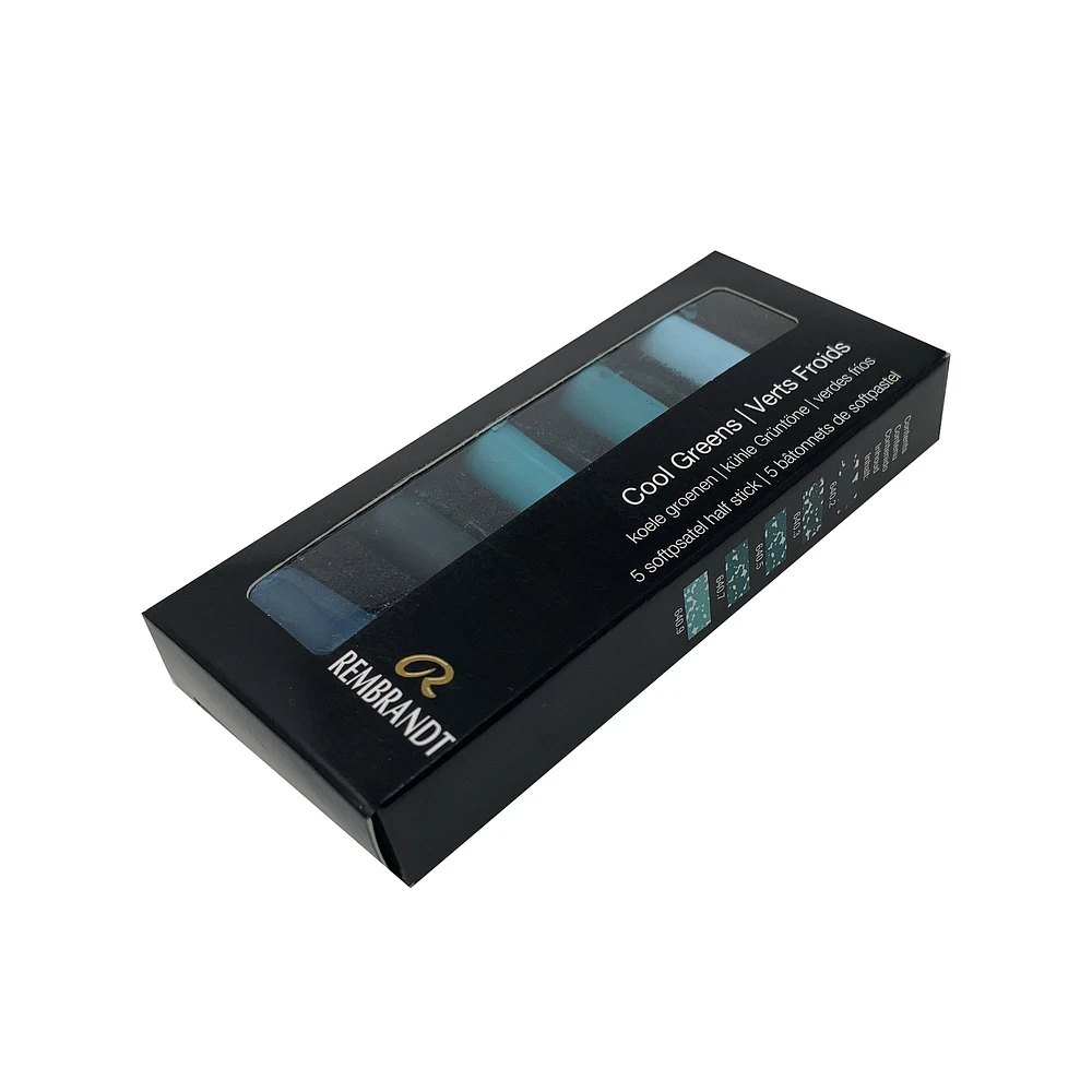 5-Pack Half Stick Soft Pastels