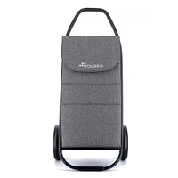 COM Tweed Polar 8 Shopping Trolley - Grey