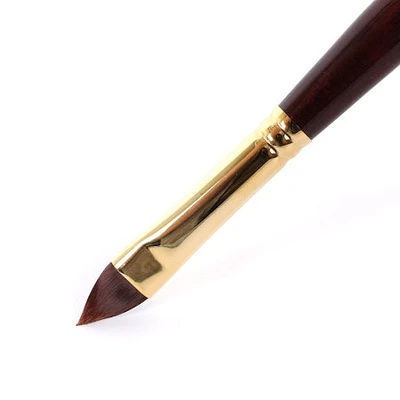 Sepia Acryl Paintbrushes - Cat's Tongue