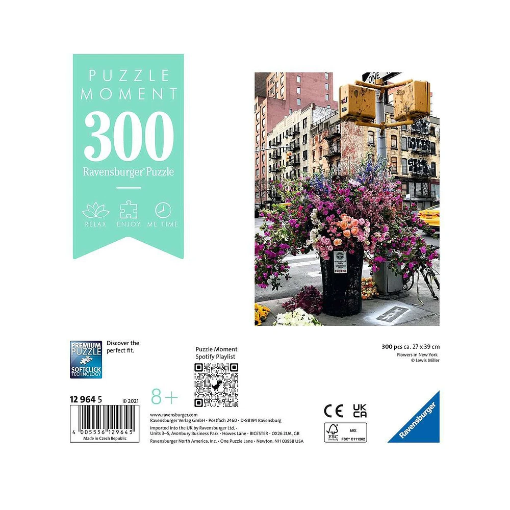 300-Piece Puzzle - "New York Flowers"