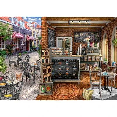 1,000-Piece Puzzle - "Quaint Cafe"