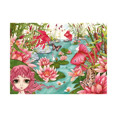 500-Piece Puzzle - "Minu's Pond Daydreams"