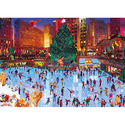 1,000-Piece Puzzle - "Rockefeller Center Joy"