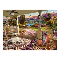 750-Piece Puzzle - "Cosy Front Porch Views"