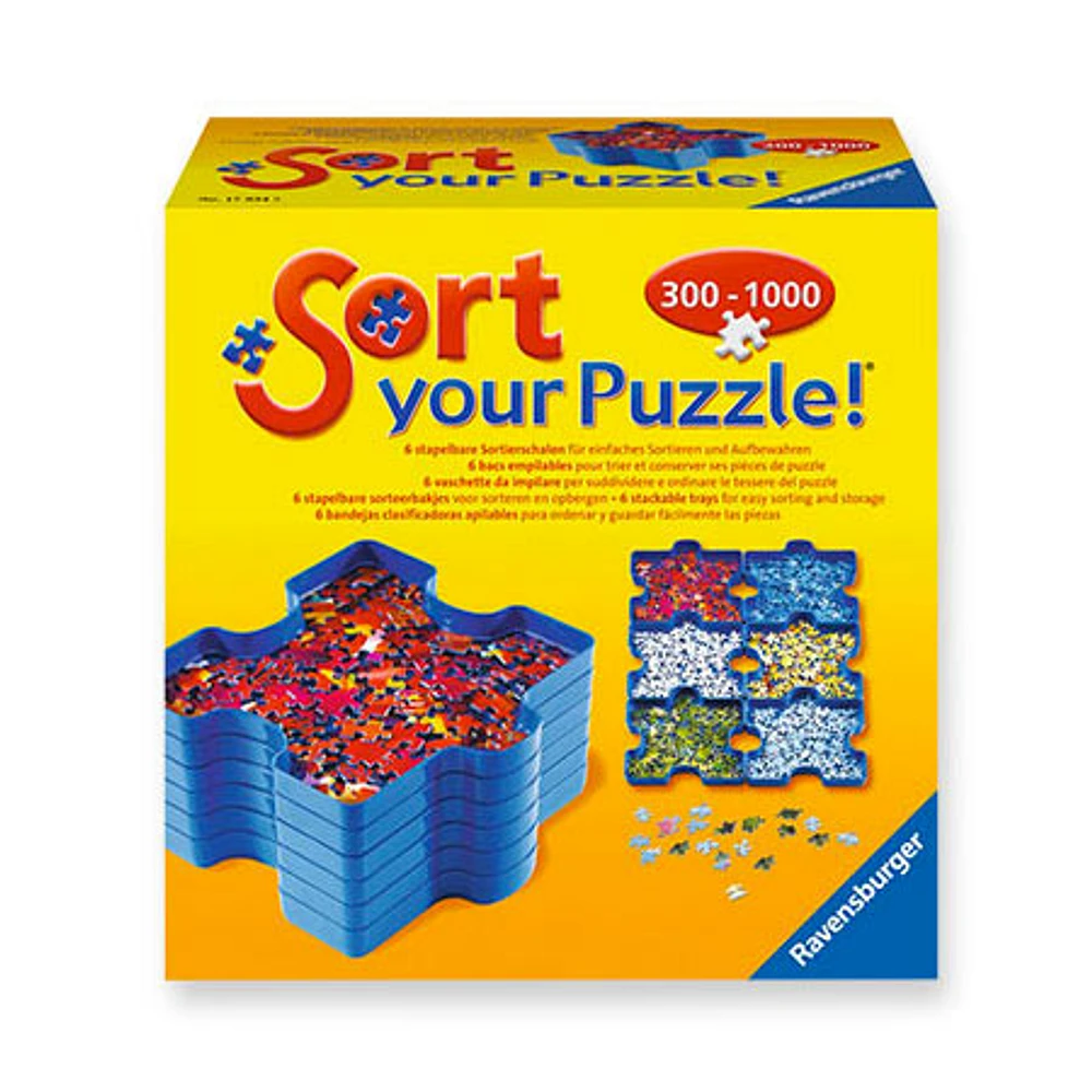 Bacs de rangements pour casse-tête « Sort Your Puzzle »