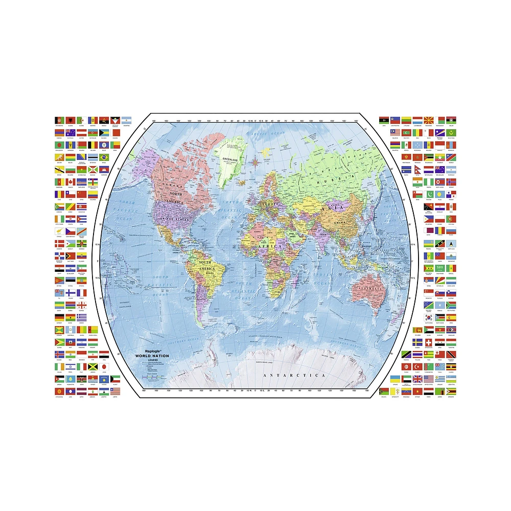 1,000-Piece Puzzle - "Political World Map"