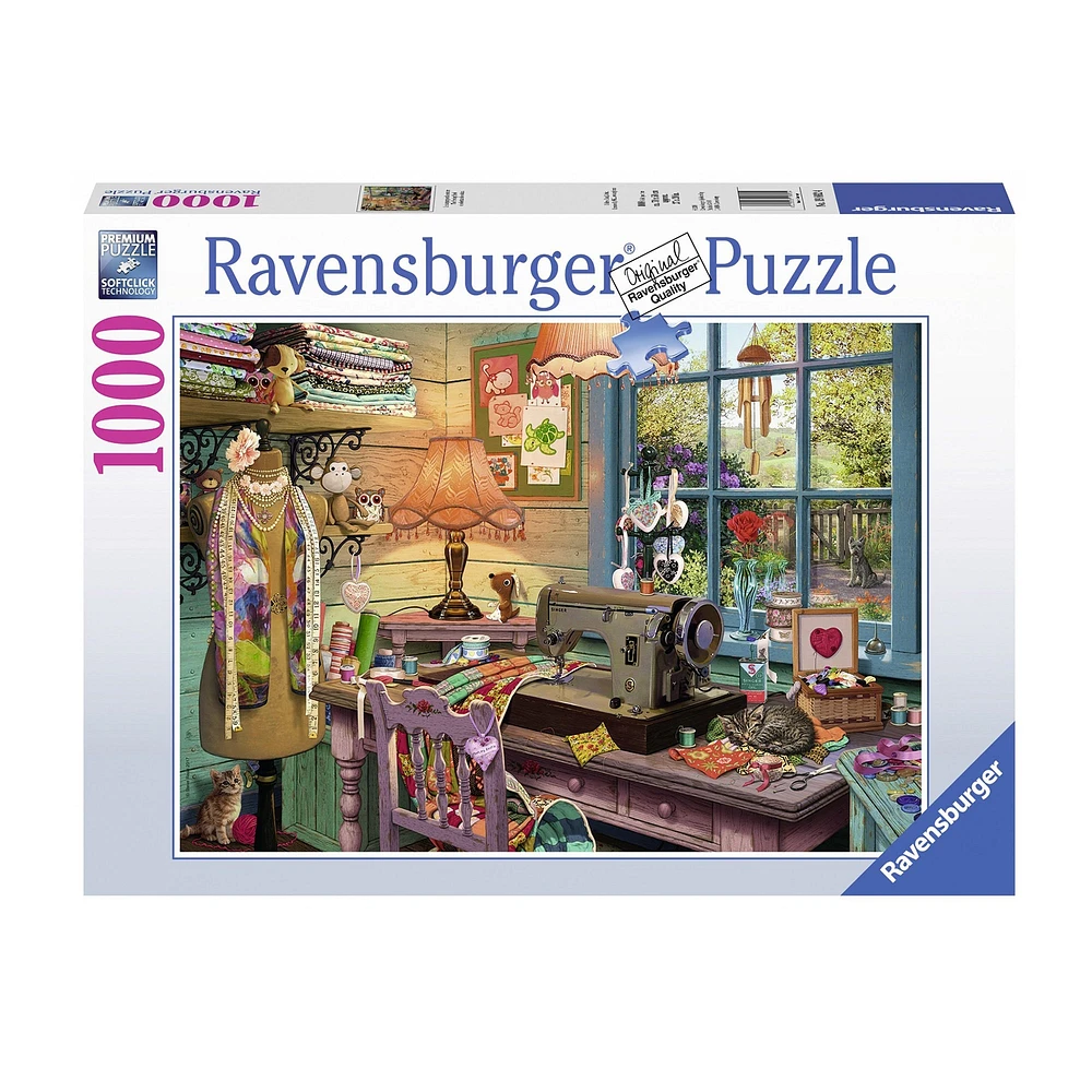 1,000-Piece Puzzle - "The Sewing Shed"