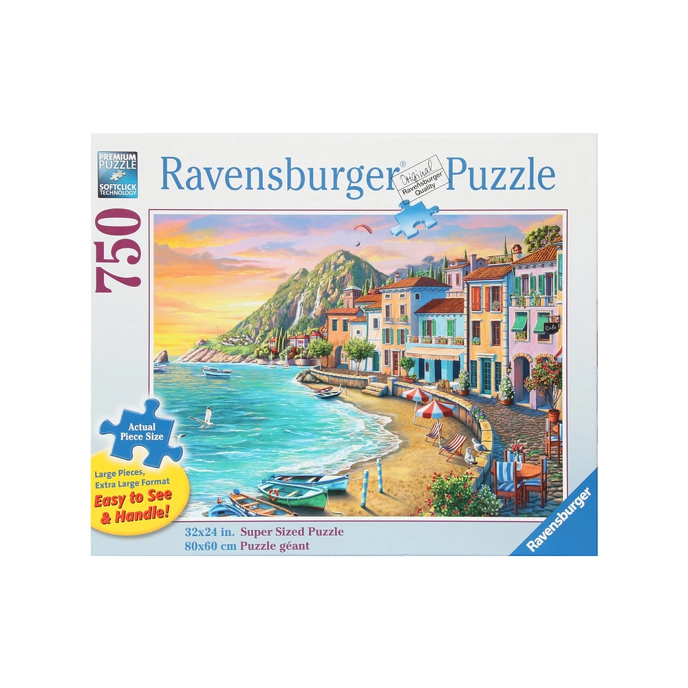 750-Piece XXL Puzzle - "Romantic Sunset"