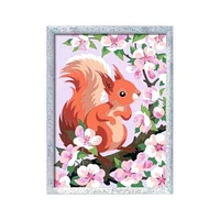 CreArt Kids Paint by Number Kit - Spring Squirrel