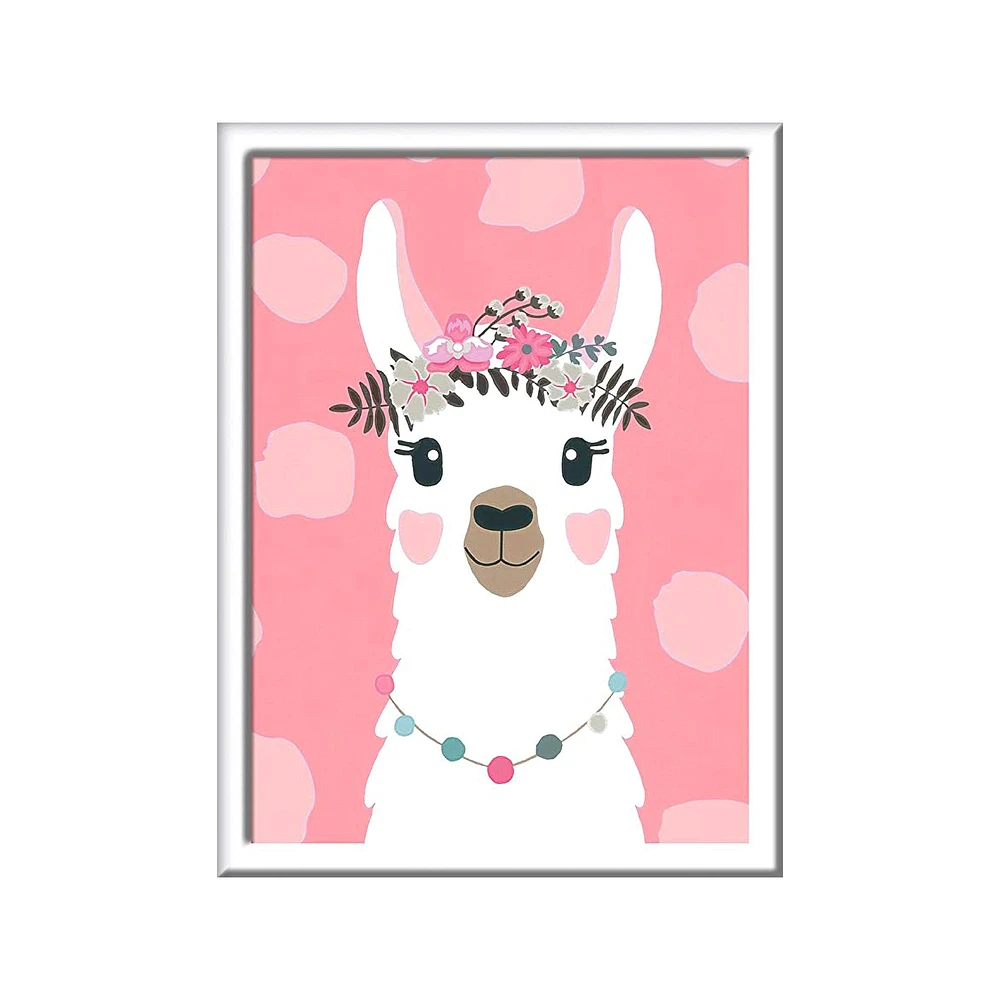 CreArt Kids Paint by Number Kit - No Drama Llama