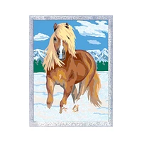 CreArt Kids Paint by Number Kit - Royal Horse