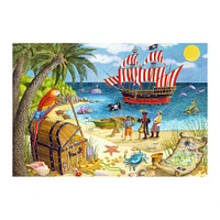 2 x 24-Piece Puzzle Box - "Pirates & Mermaids"