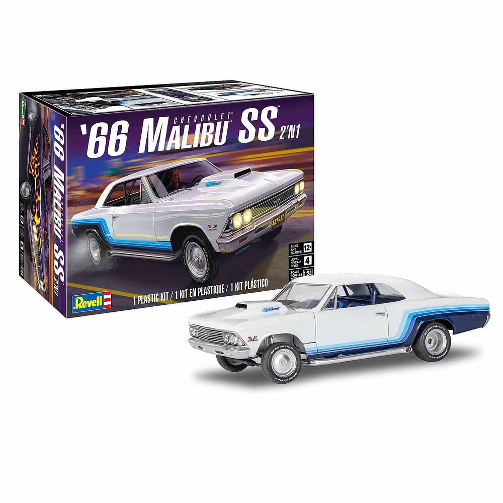 Model Set - 1966 Chevy Malibu SS 2'N1