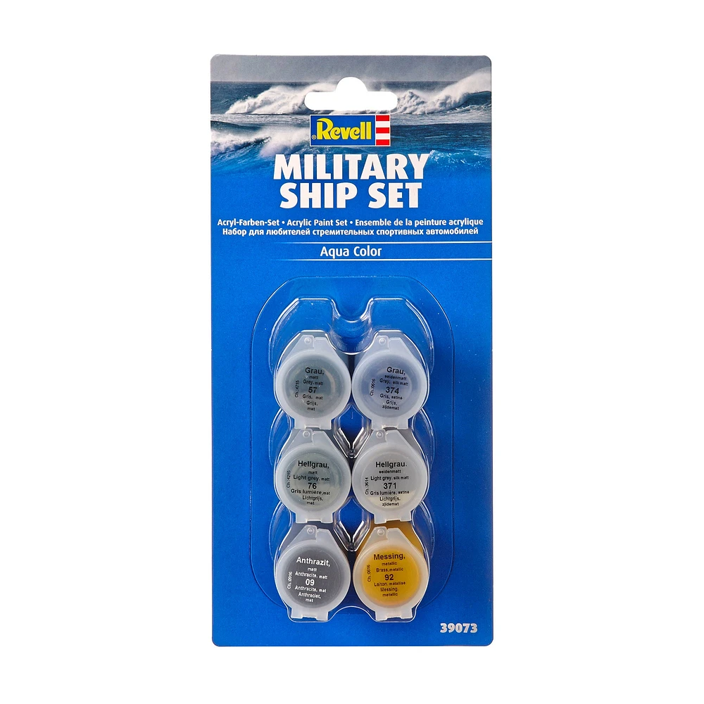 6-Pack Aqua Color Paint