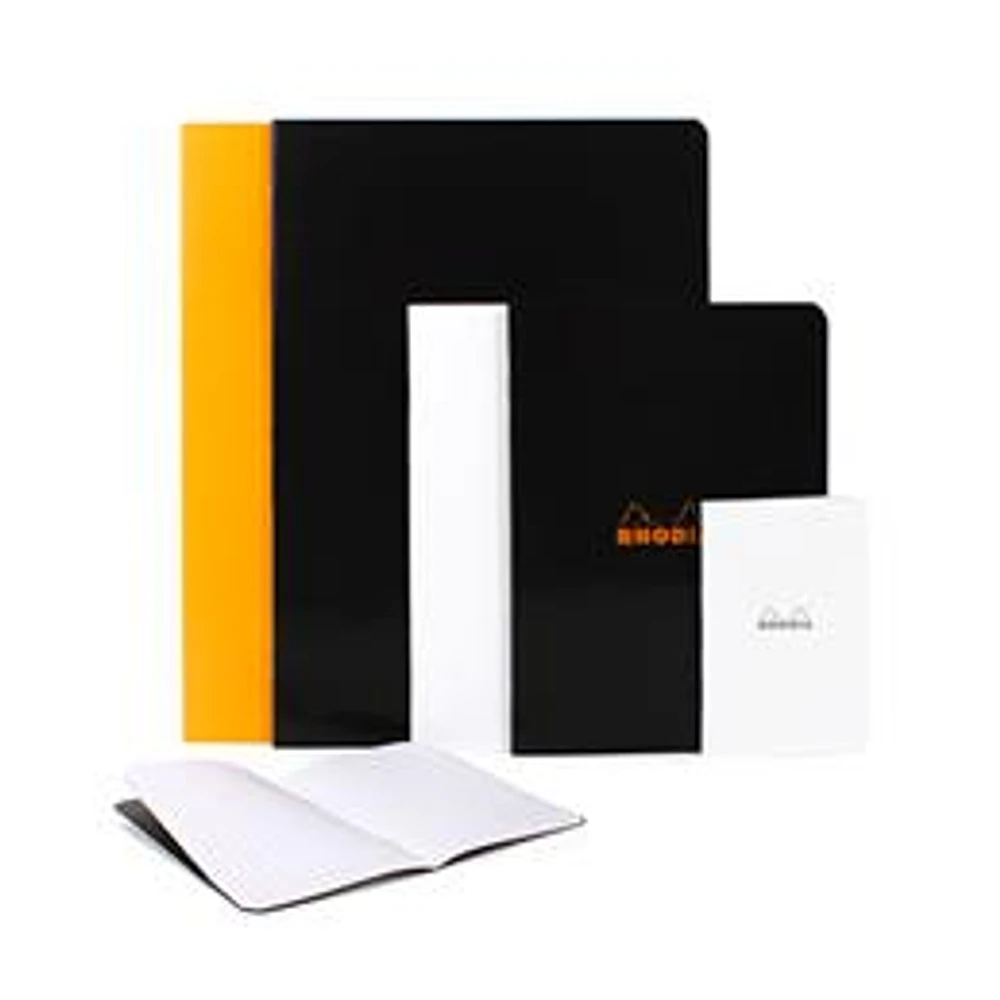 Stapled Rhodia Notebook-Graph