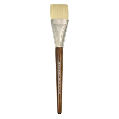 Jumbo Brown Paintbrush - Filbert