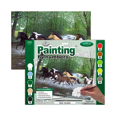 N}peinture no senior 13x16 chevaux