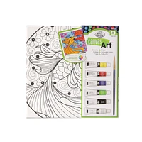 Canvas Art Acrylic Paint Set — Fish