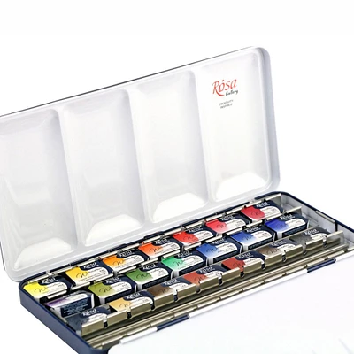 21-Pan Fine Art Watercolour Paint Set