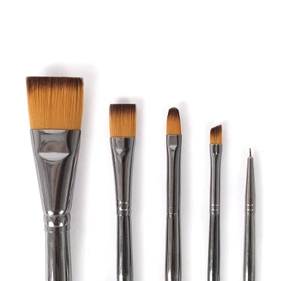 Set of 5 Zen™ Paintbrushes #734