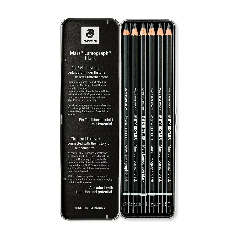 Pack Mars Lumograph Pencils