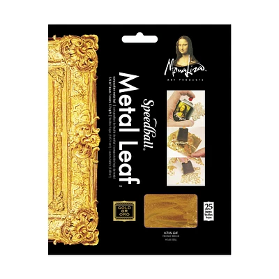 Pqt. 25 feuilles de métal Mona Lisa