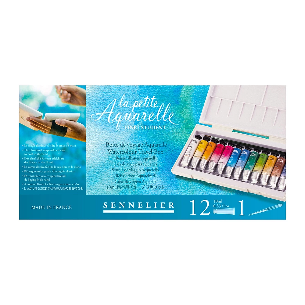 La Petite Aquarelle Travel Set - 10 x 12 ml