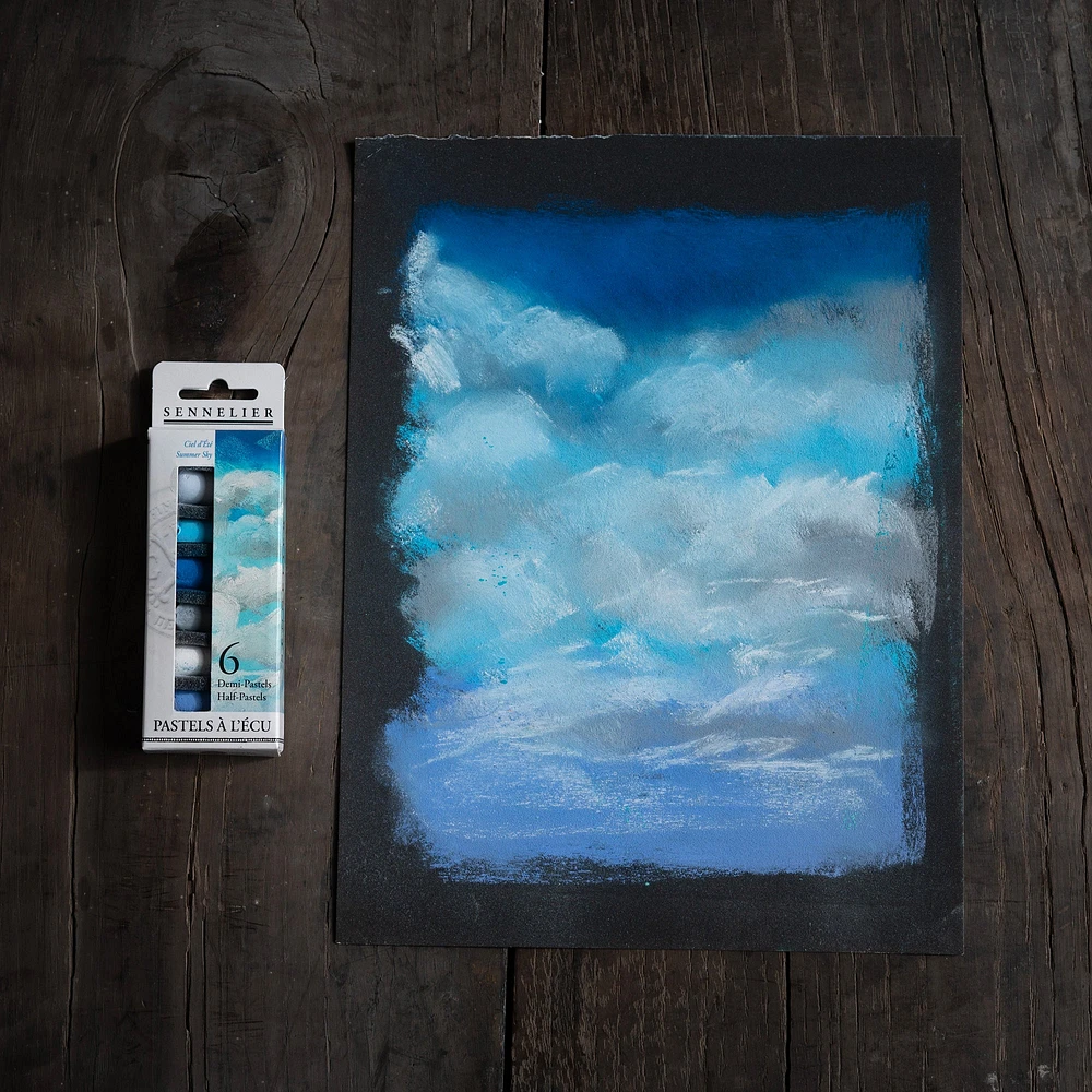 6-Pack Extra Soft Half Pastels - Summer