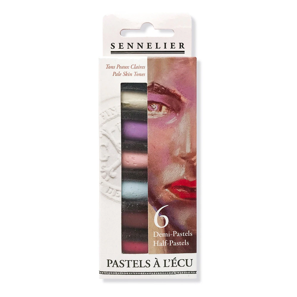 6-Pack Extra Soft Half Pastels