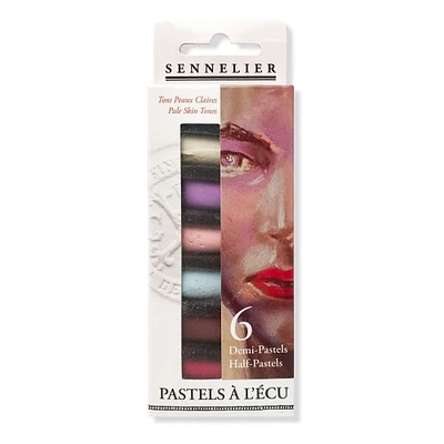 6-Pack Extra Soft Half Pastels