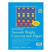 Smooth Bright Construction Pad – 30 sheets – 8.5x11.5