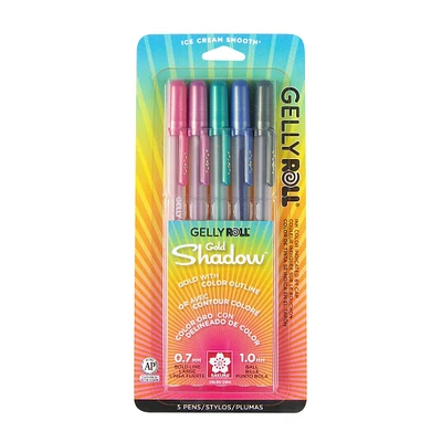 Ens. 5 stylos Gelly Roll® Gold Shadow