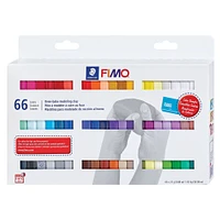 Ens. 66 pâtes à modeler FIMO® Soft - couleurs brillantes			